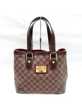 Louis Vuitton Hampstead Shoulder Bag PM Brown Canvas
